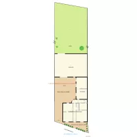 plan de masse de la propri&eacute;t&eacute; 20 chemin de la salle
