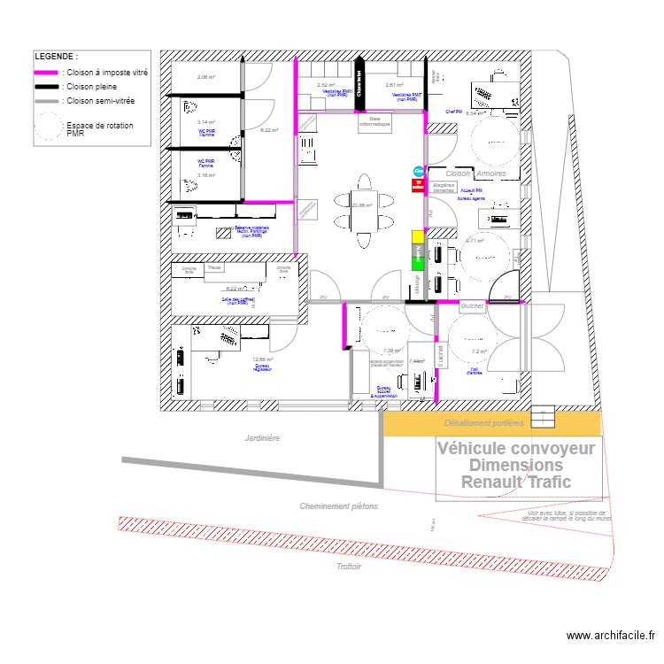 Régie P et PM V3. Plan de 0 pièce et 0 m2