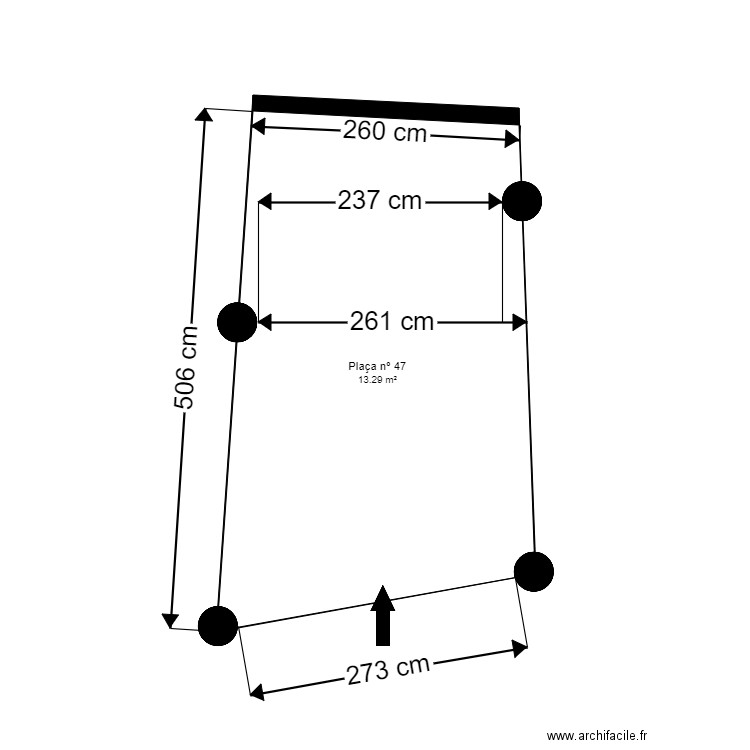 ED RIERA BLOC A 2 1 ST JULIA. Plan de 4 pièces et 43 m2