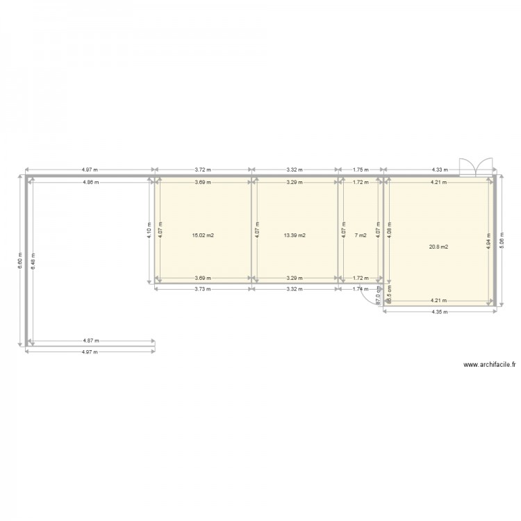 BatFNiveau0. Plan de 0 pièce et 0 m2