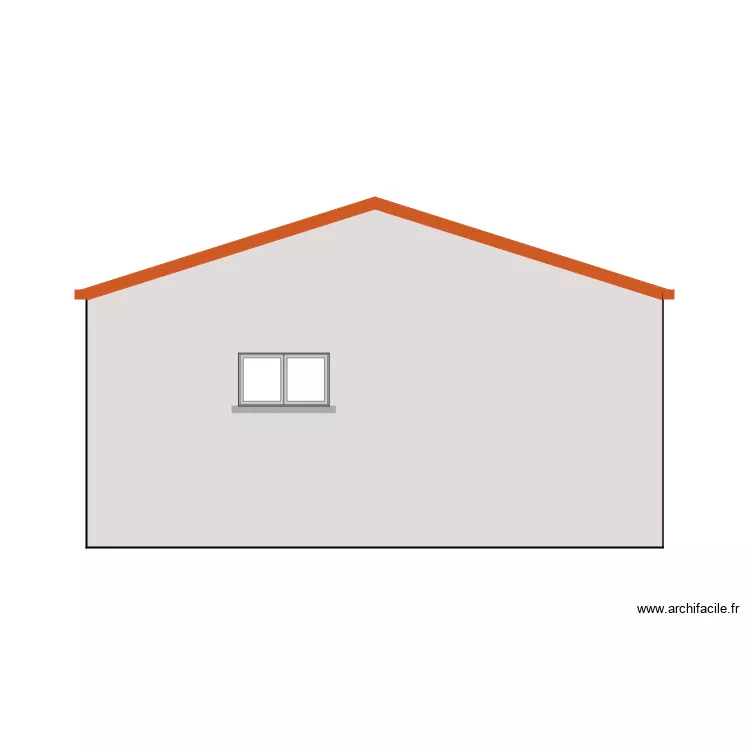 Fa&ccedil;ade Est. Plan de 