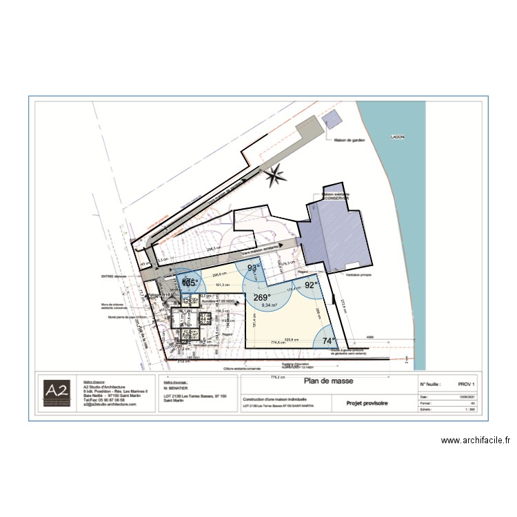 jardin MIRABELL0. Plan de 0 pièce et 0 m2