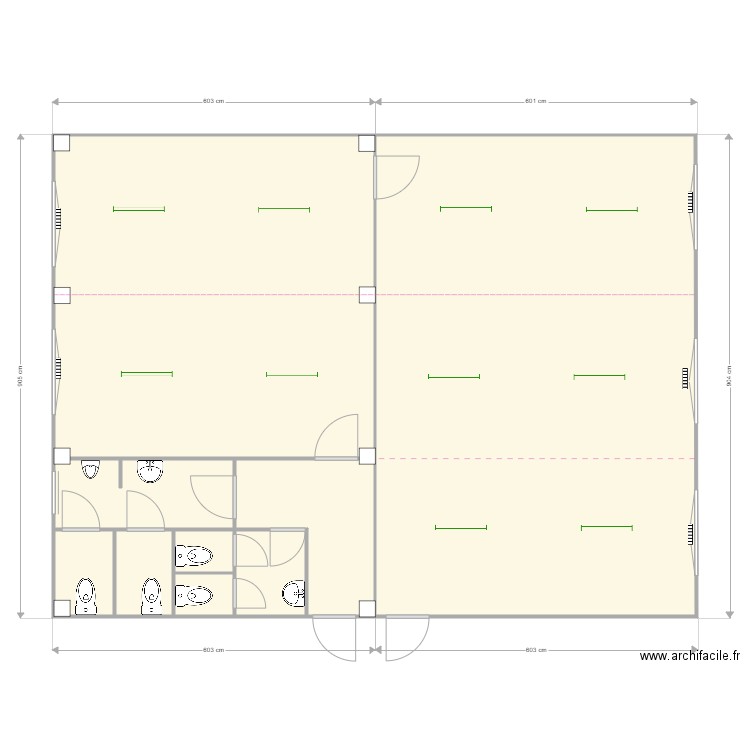 Ville de Philippeville bloc. Plan de 0 pièce et 0 m2