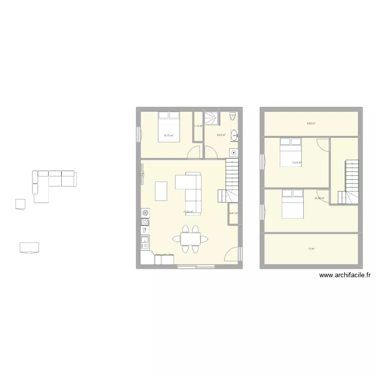 grange bis. Plan de grange bis. Plan de