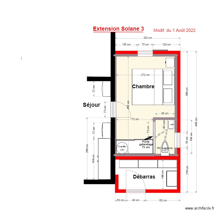 plan new 6. Plan de 4 pièces et 12 m2