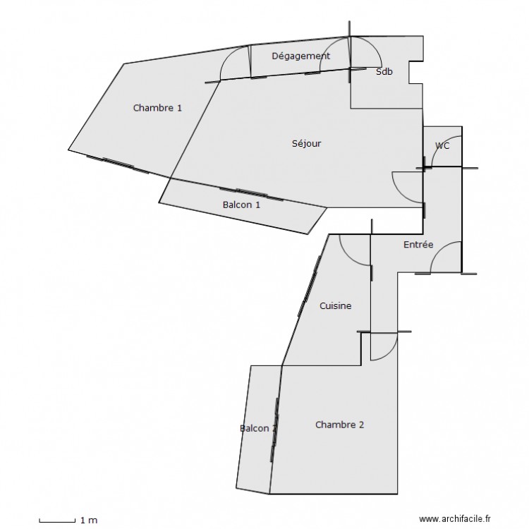 benain. Plan de 0 pièce et 0 m2