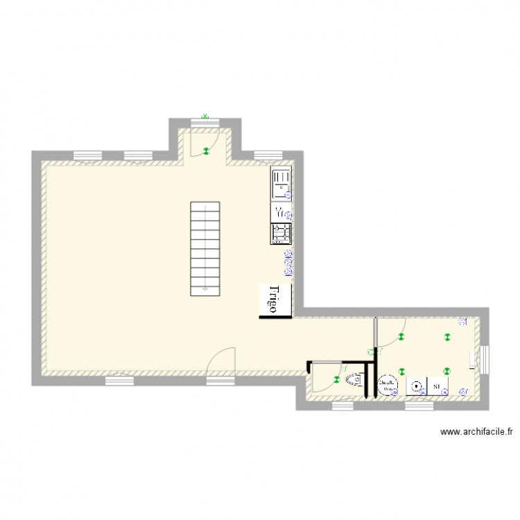 Projet maison aspach. Plan de 0 pièce et 0 m2