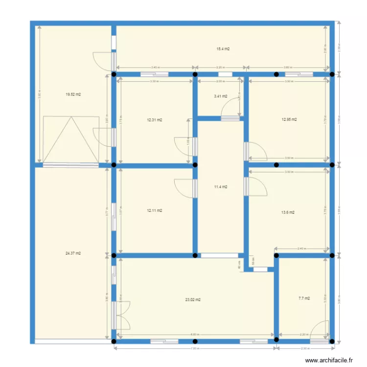 Habiter. Plan de 