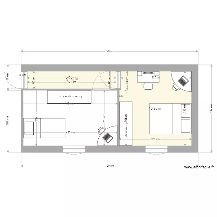 EXTENTION. Plan de 