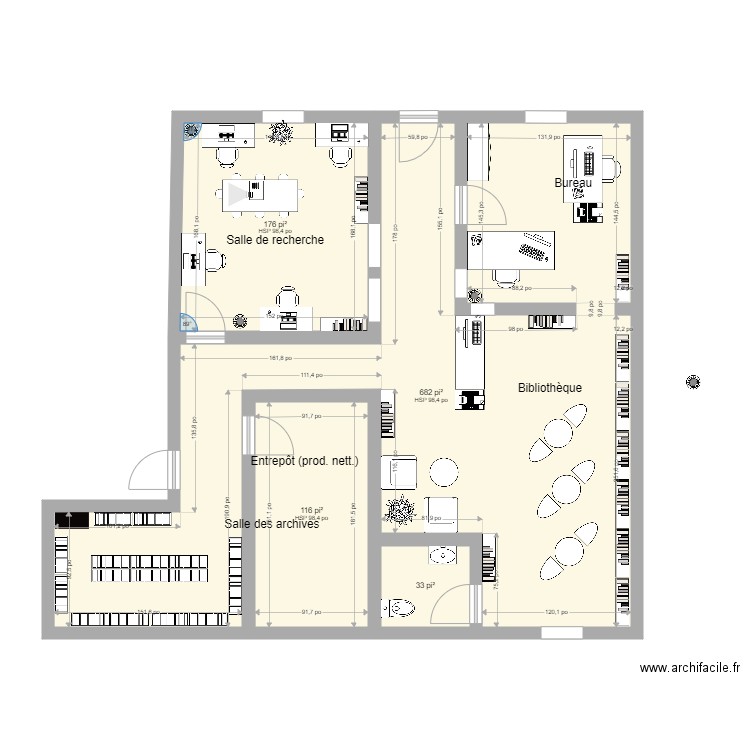 277Papineau. Plan de 0 pièce et 0 m2