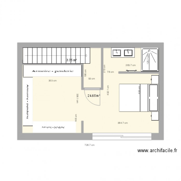 chambre perentale2. Plan de 0 pièce et 0 m2