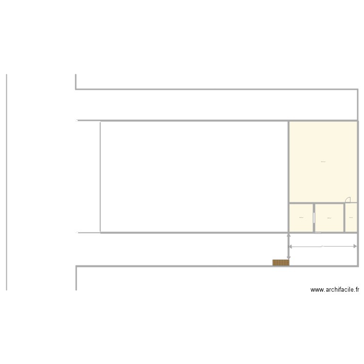 Atelier APC terrasse. Plan de 0 pièce et 0 m2