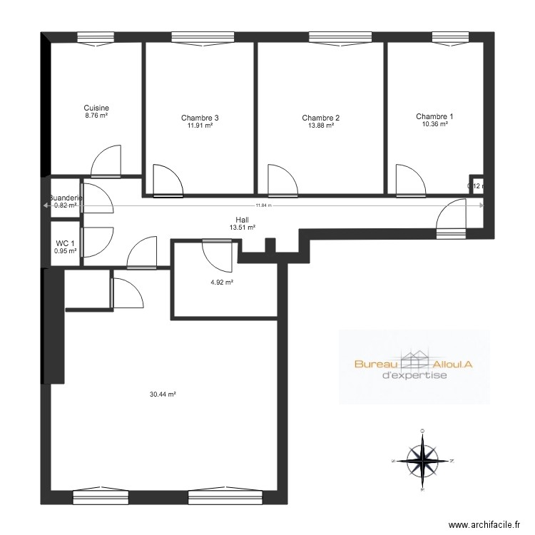 Chaussée de Jette 2. Plan de 0 pièce et 0 m2