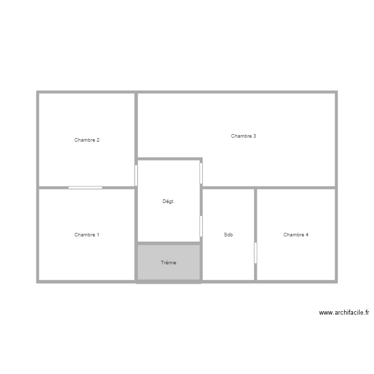 pantin etage. Plan de 0 pièce et 0 m2