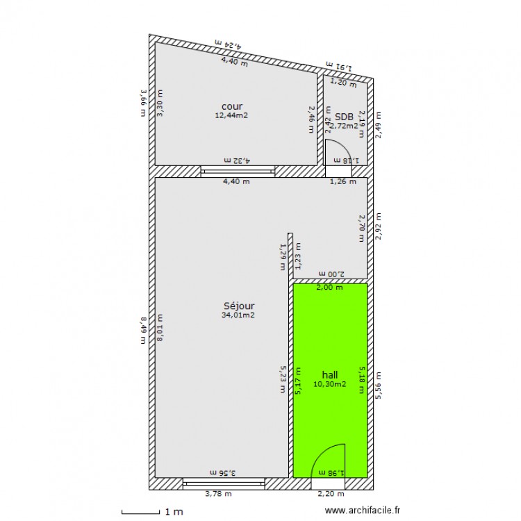 faider.rdc. Plan de 0 pièce et 0 m2