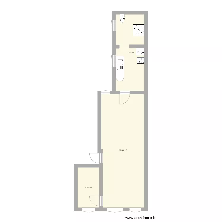 defnet existant. Plan de 