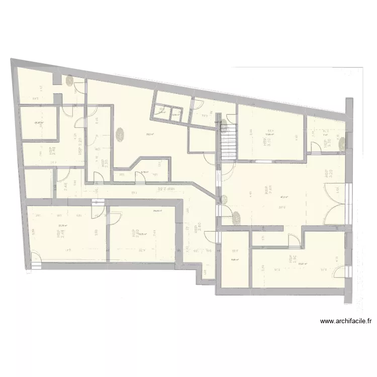 TARBE 22-001. Plan de 