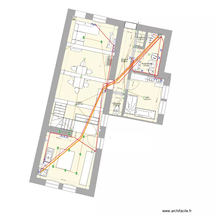 &Ccedil;a avance. Plan de 