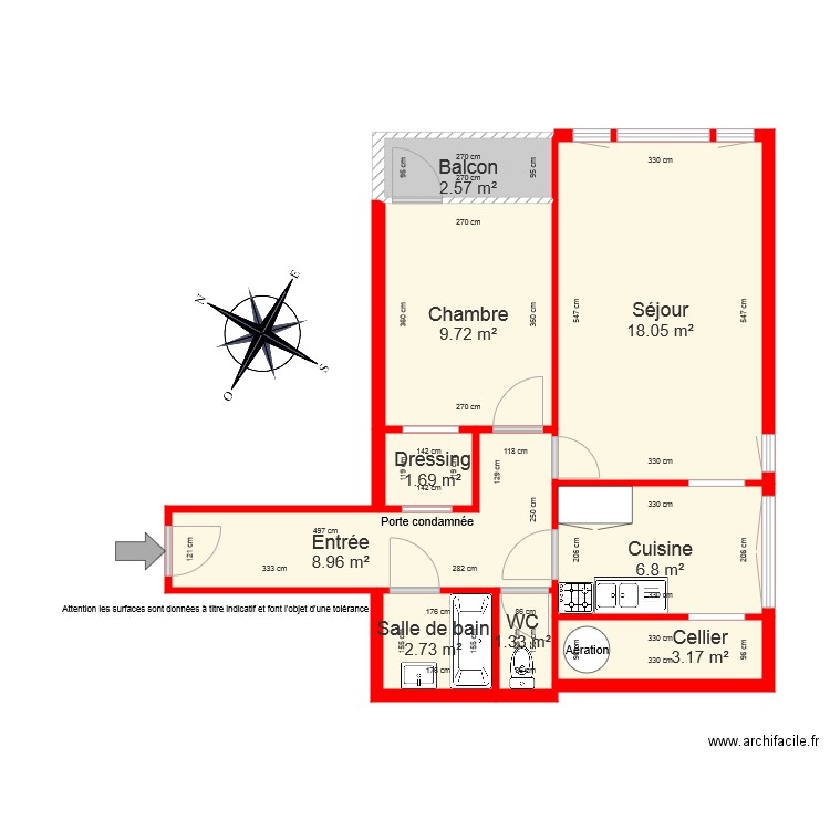 BI 5370 coté. Plan de 0 pièce et 0 m2