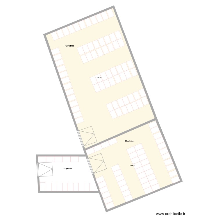 stock clacquesin. Plan de 0 pièce et 0 m2