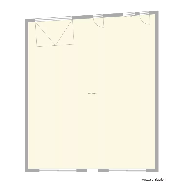 Am&eacute;nagement du pressoir. Plan de 