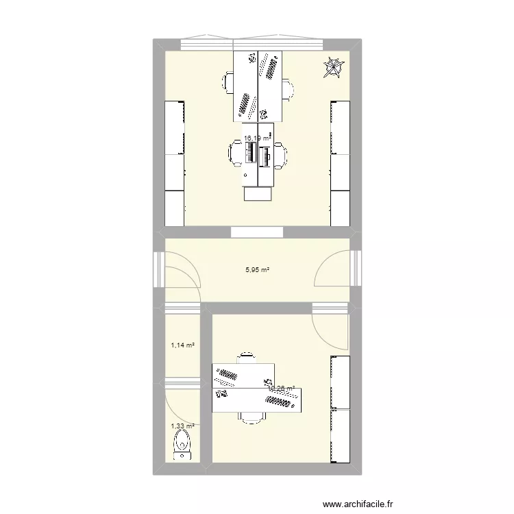 bureau vacherand. Plan de bureau vacherand. Plan de