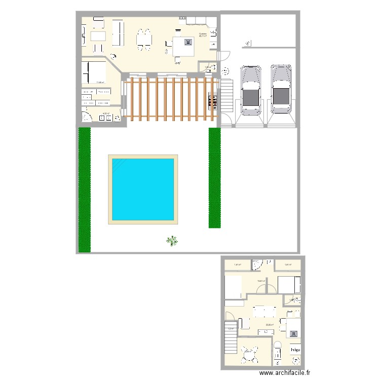 projet. Plan de 0 pièce et 0 m2