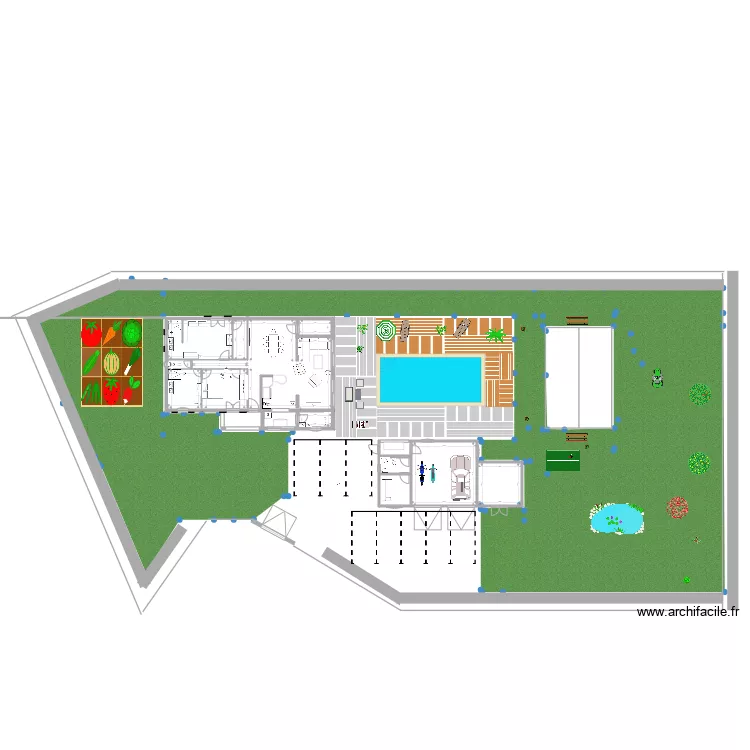 nouveau projet avec exterieur et pelouse 55. Plan de nouveau projet avec exterieur et pelouse 55. Plan de