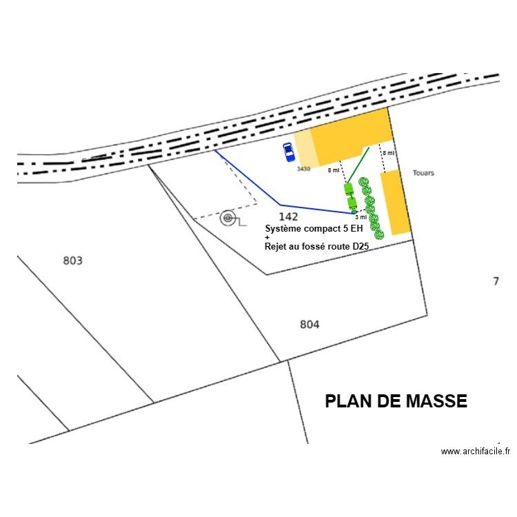 Nogier. Plan de 0 pièce et 0 m2