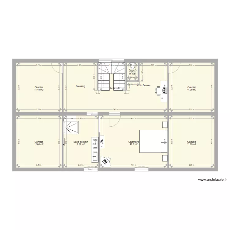 Etage. Plan de Etage. Plan de