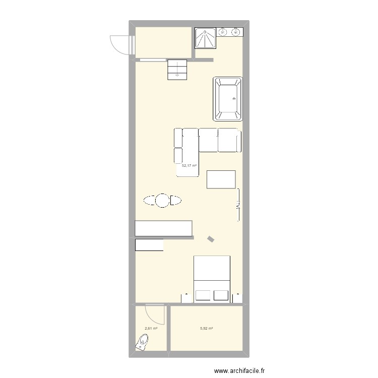 Cale Projet 1. Plan de 0 pièce et 0 m2