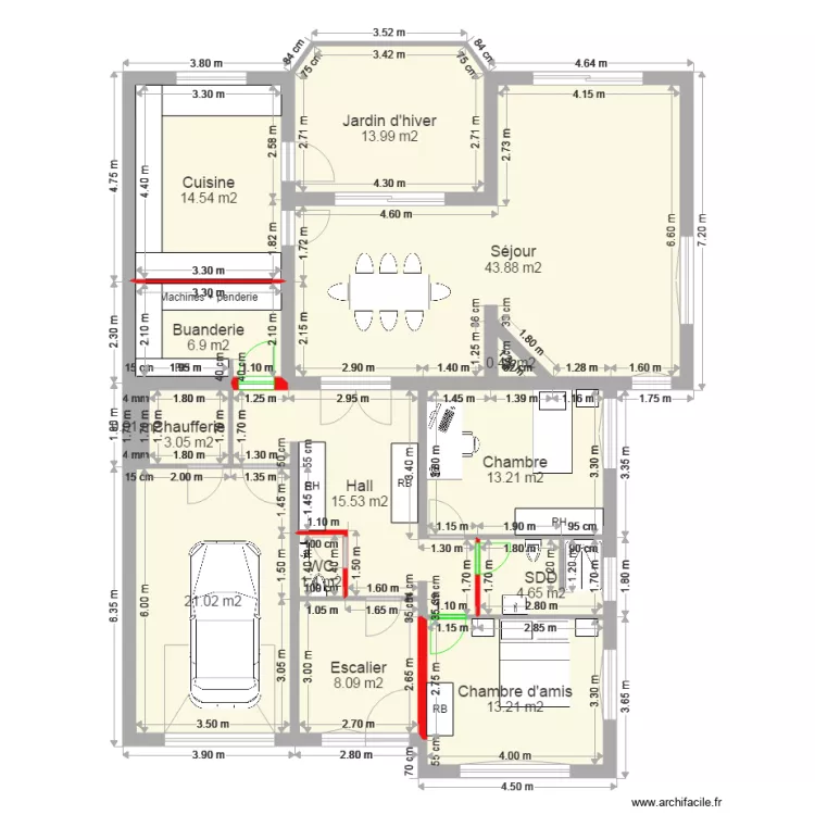 Moulin RDC 03. Plan de 