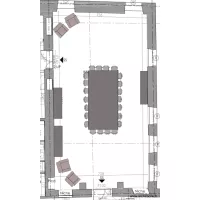 Salle de c&eacute;r&eacute;monie    plan