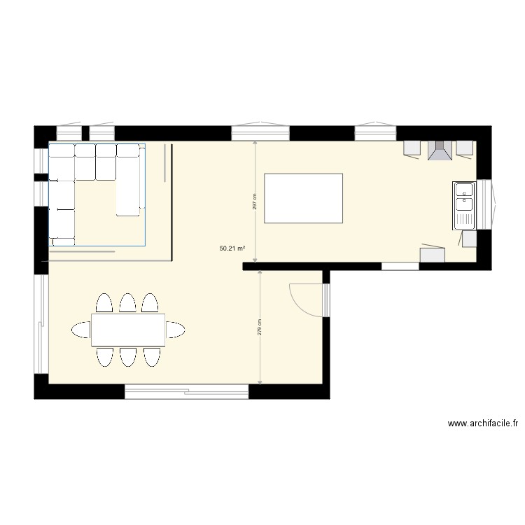 maison. Plan de 0 pièce et 0 m2