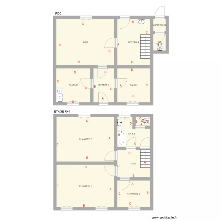 GAVANIER VERINE. Plan de GAVANIER VERINE. Plan de