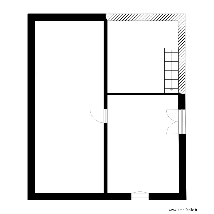 Plan archive bld. Plan de 21 pièces et 248 m2