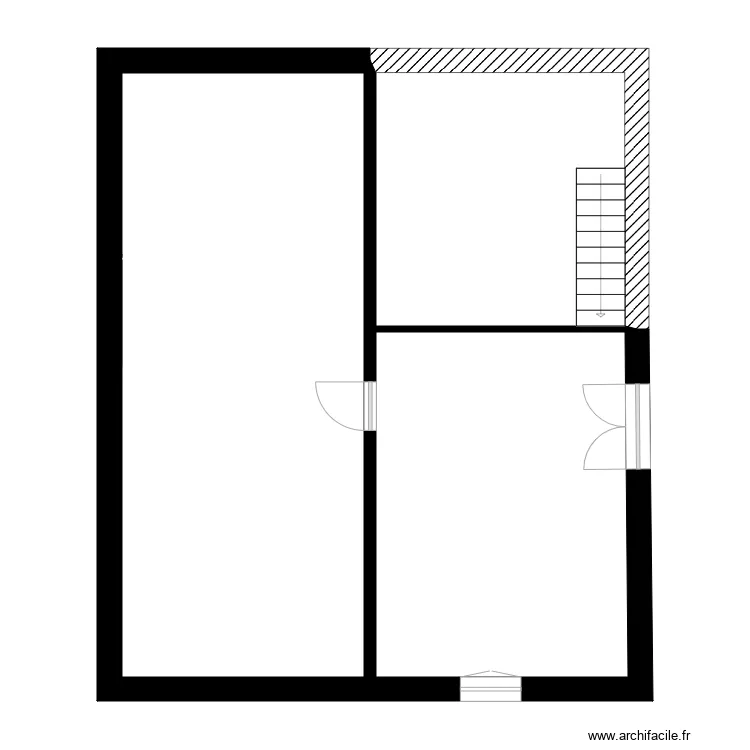 Plan archive bld. Plan de 
