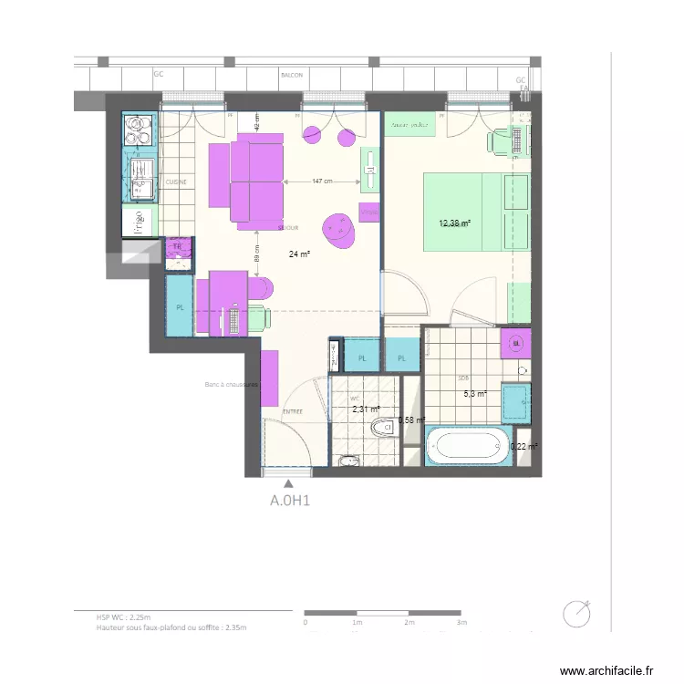 Plan 2 a taille. Plan de Plan 2 a taille. Plan de