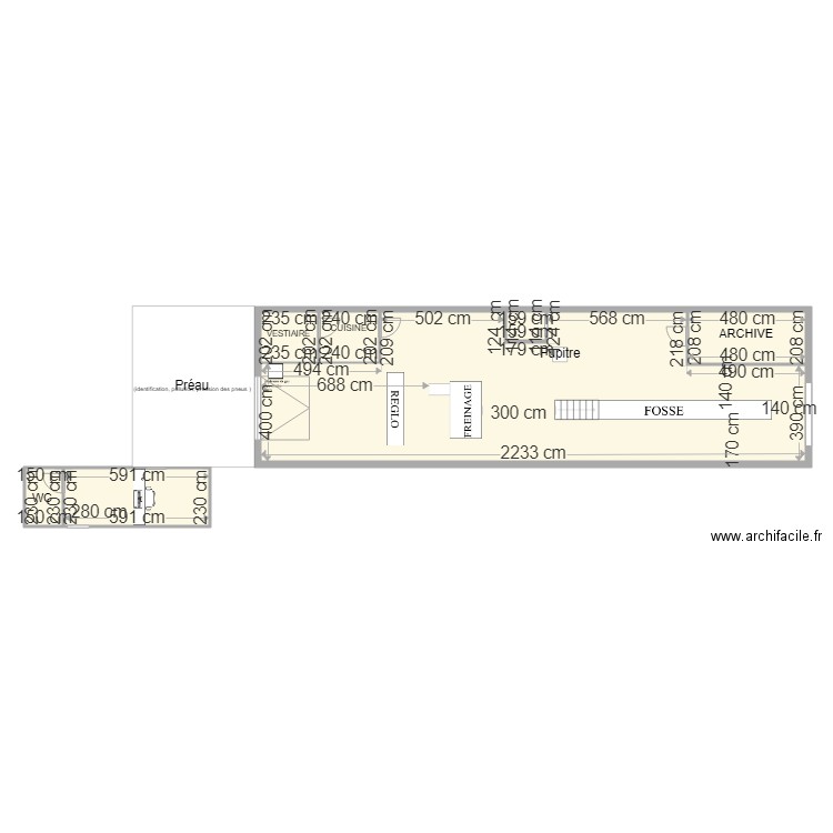 Maret. Plan de 0 pièce et 0 m2