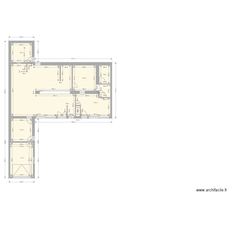 Talon plan pour menuiseries pour test. Plan de 0 pièce et 0 m2