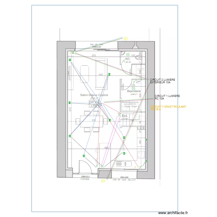 PLANS LUMIERES RC PRESSOIR. Plan de PLANS LUMIERES RC PRESSOIR. Plan de