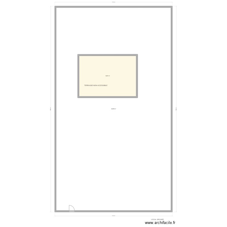 UGP BAD  TERRASE. Plan de 0 pièce et 0 m2