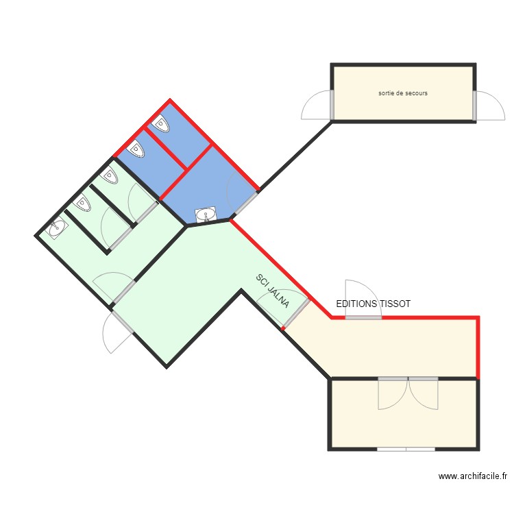ETissot 22. Plan de 0 pièce et 0 m2