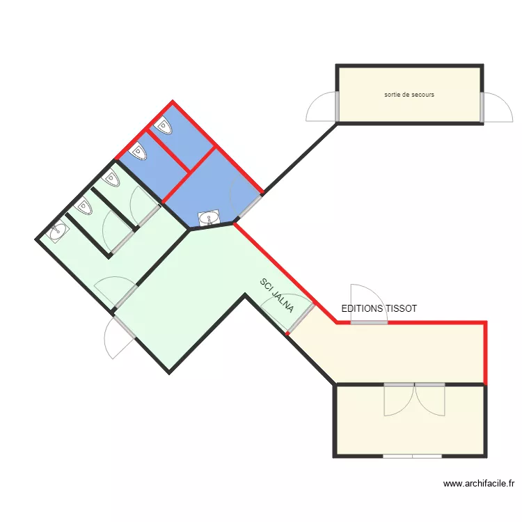 ETissot 22. Plan de 