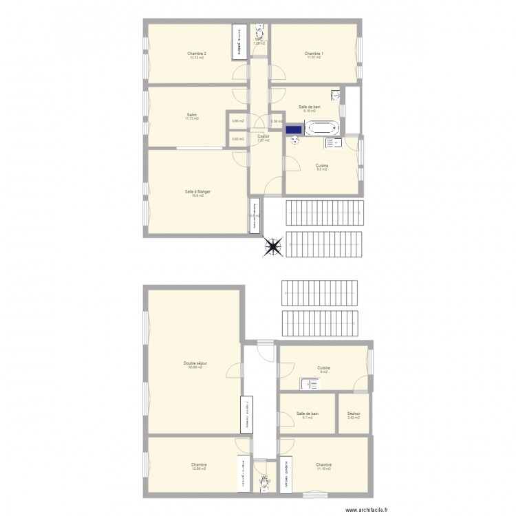 Patouillerie V3. Plan de 0 pièce et 0 m2