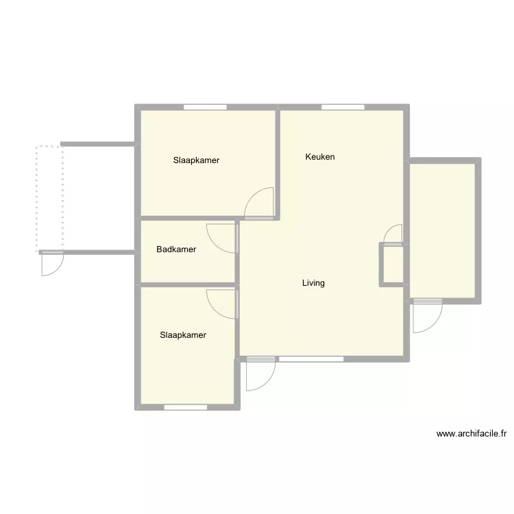 Oostduinkerke - Groendyk 567. Plan de 