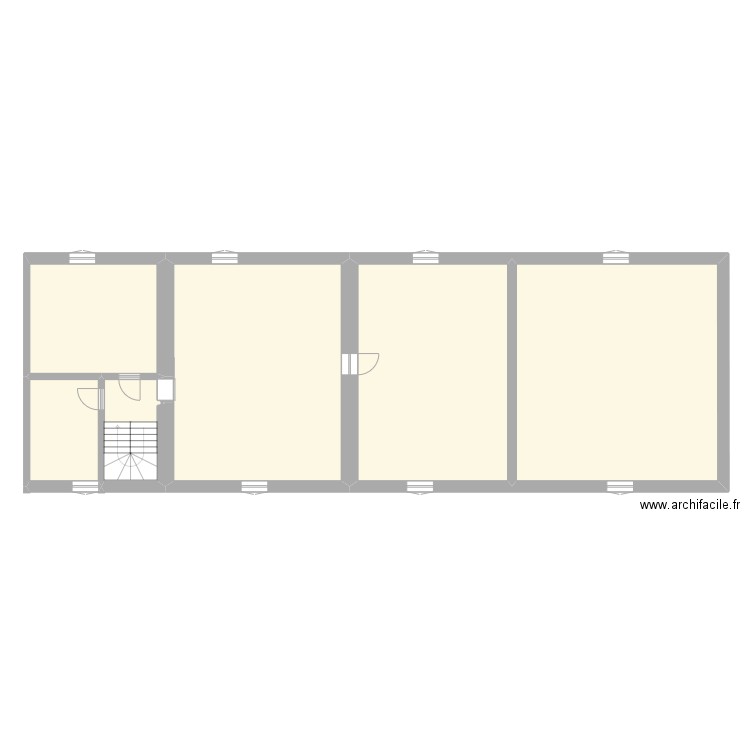 Vernoux sur Boutonne 2ème Etage. Plan de 0 pièce et 0 m2