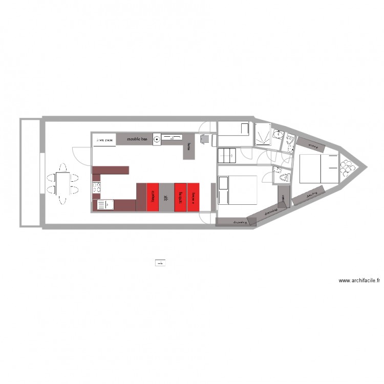 Bateau V3. Plan de 0 pièce et 0 m2