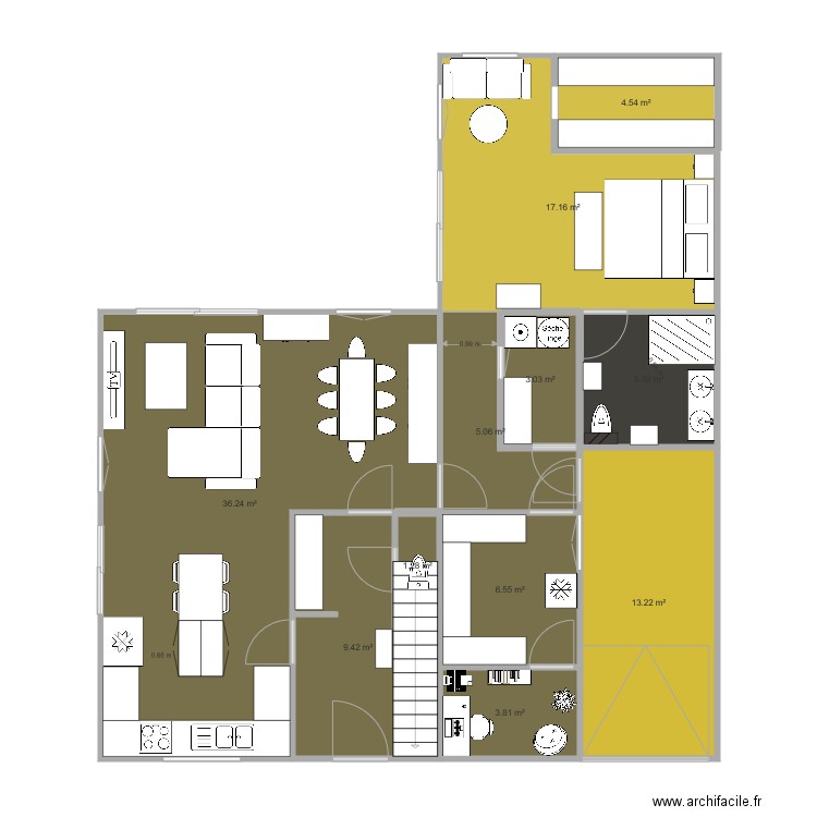 maison marcinelle après 3. Plan de 0 pièce et 0 m2