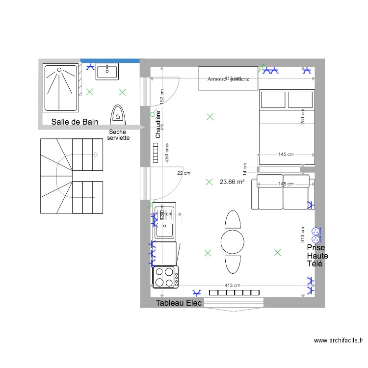 Markelbach 115 rez de chaussée Duplex. Plan de 0 pièce et 0 m2
